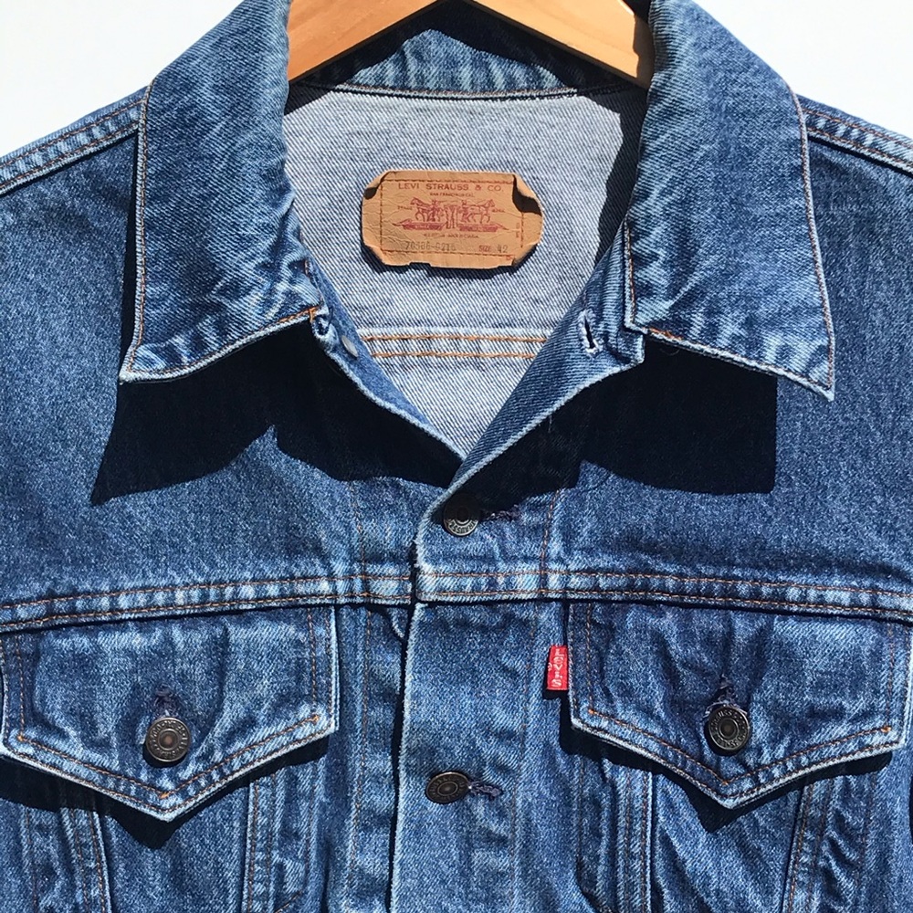 🆕VTG LEVI’s Men’s Denim Jacket - Picture 3 of 7